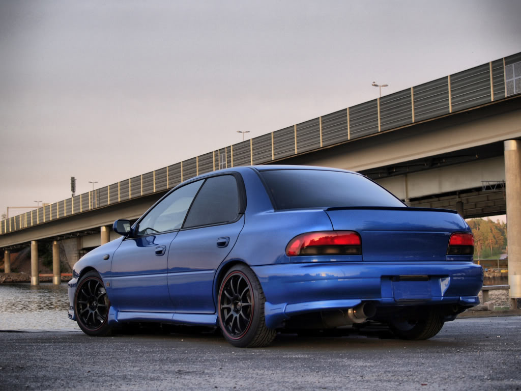 Subaru impreza gc8 blue