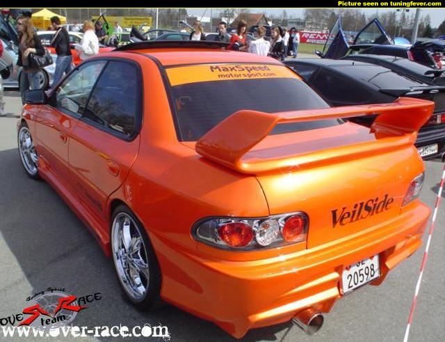Subaru impreza gc8 orange
